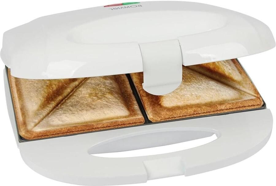 Tosti Apparaat Sandwichmaker Snelle Lunch Automatische Uitschakeling 207 cm Wit