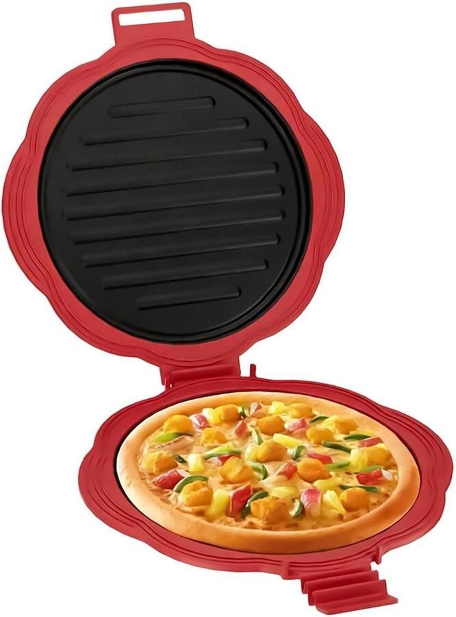 Tosti ijzer Sandwichmaker Grill Warme Snacks Maken Dubbelzijdige Grillplaten 27 cm breed Zwart