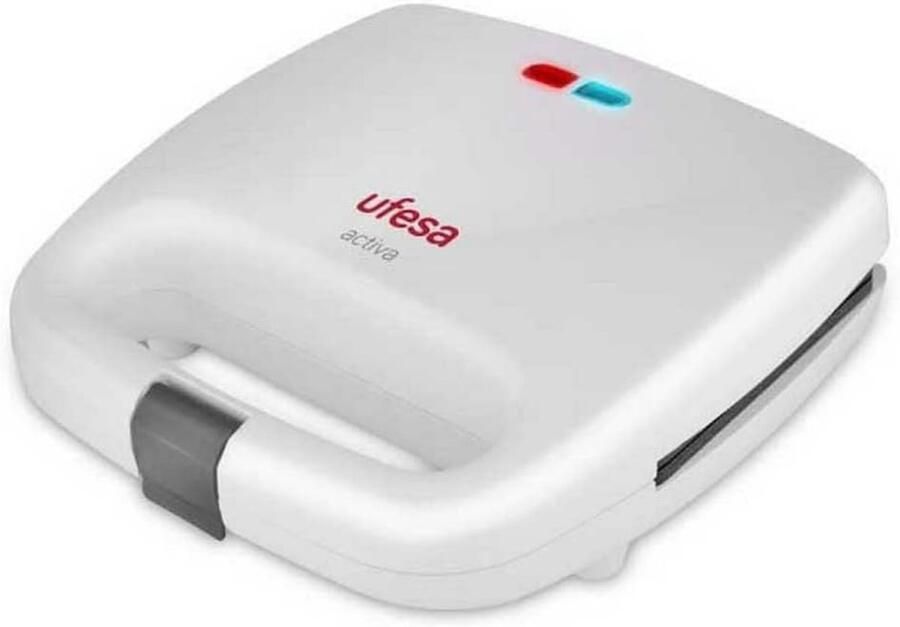 Tosti-ijzer Sandwichmaker Snelle Lunch Antiaanbakplaten Voor 2 Tosti's Zwart