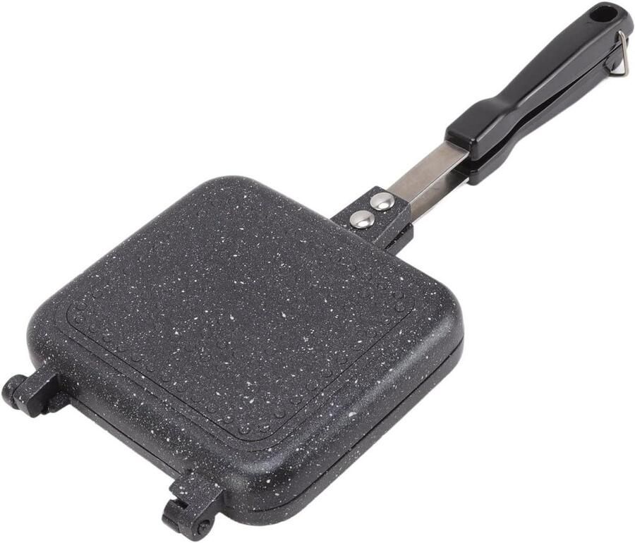 Tosti Pan Sandwich Pan Ontbijt Maken Dubbelzijdig 35x15cm default
