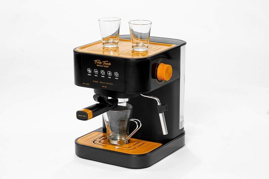 Touchscreen Espressomachine en Broodrooster Set voor Koffie en Ontbijt