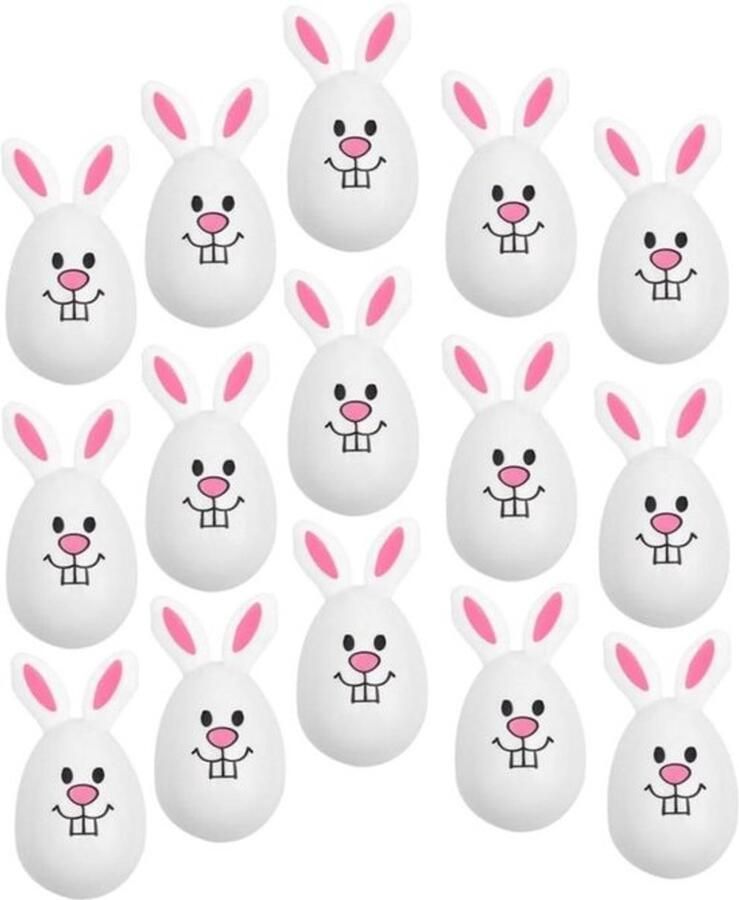 TOYANDONA 24 Pieces Easter Bunny Eggs Gift Boxes Easter Eggs Looking for Party Eggs Easter Eggs Rabbit Shape Plastic Fillable Easter Eggs Plastic Empty Easter Eggs Gacha Candy Box