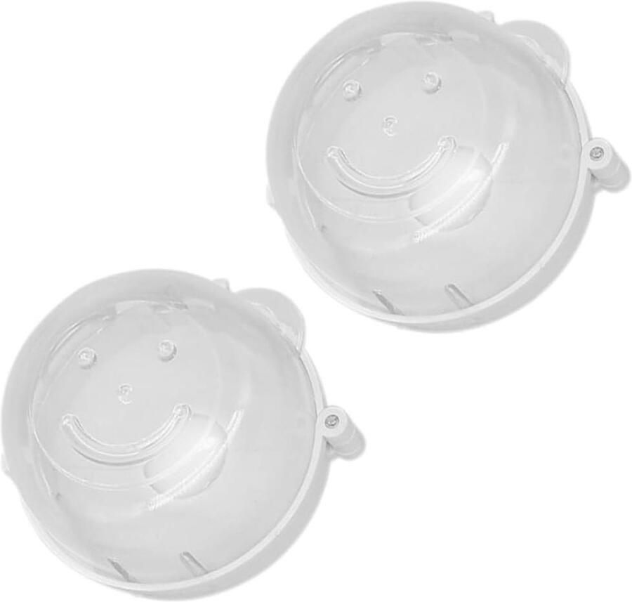 Toyvian 2 Stuks Gasfornuis Schakelaar Afdekking Oven Sloten Ovenvoeringen Beschermingsslot Ovenrek Fornuis Bescherming Gasknop Beschermer Zijkant Van Fornuis Beschermers Fornuis Brander