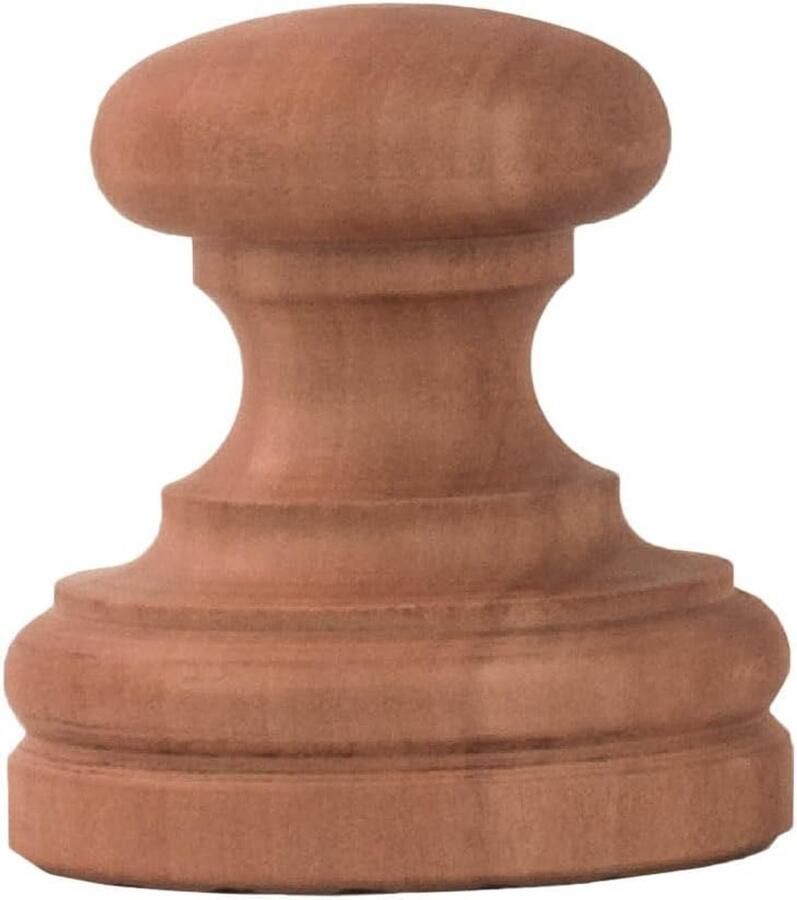 Traditionele Houten Corzetti Pastastempel met Bloemmotief voor Verse Pasta