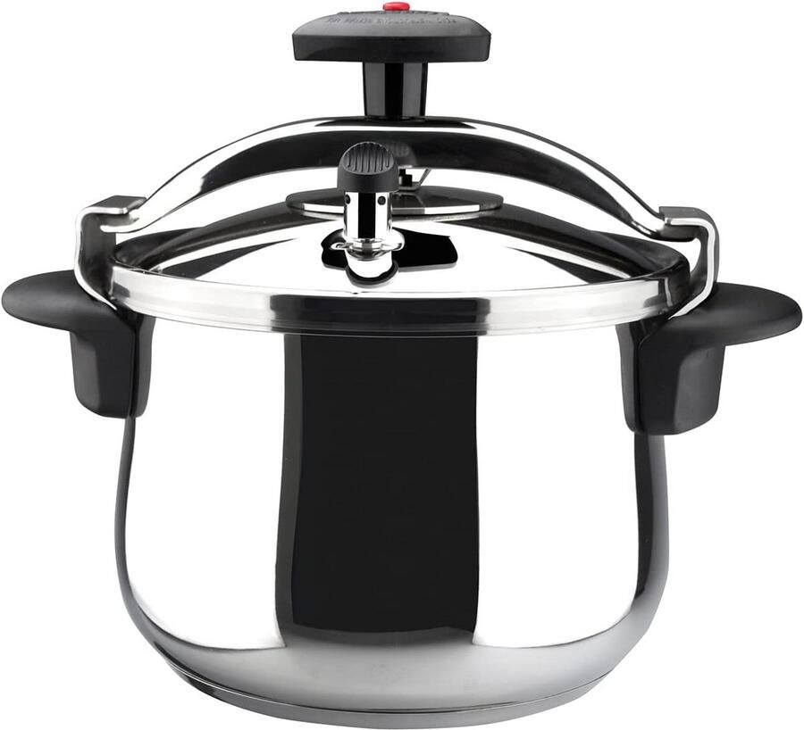 Traditionele snelkookpan 6 liter Roestvrij staal