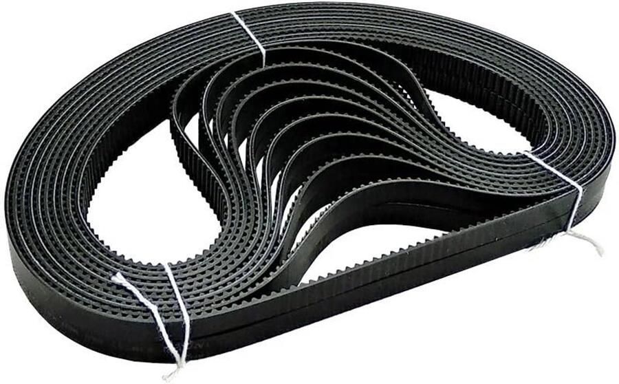 Transportband Broodmachine Riemen Keuken Apparaat Brood Bakken Duurzaam Rubber Materiaal 420-570 Mm Zwart