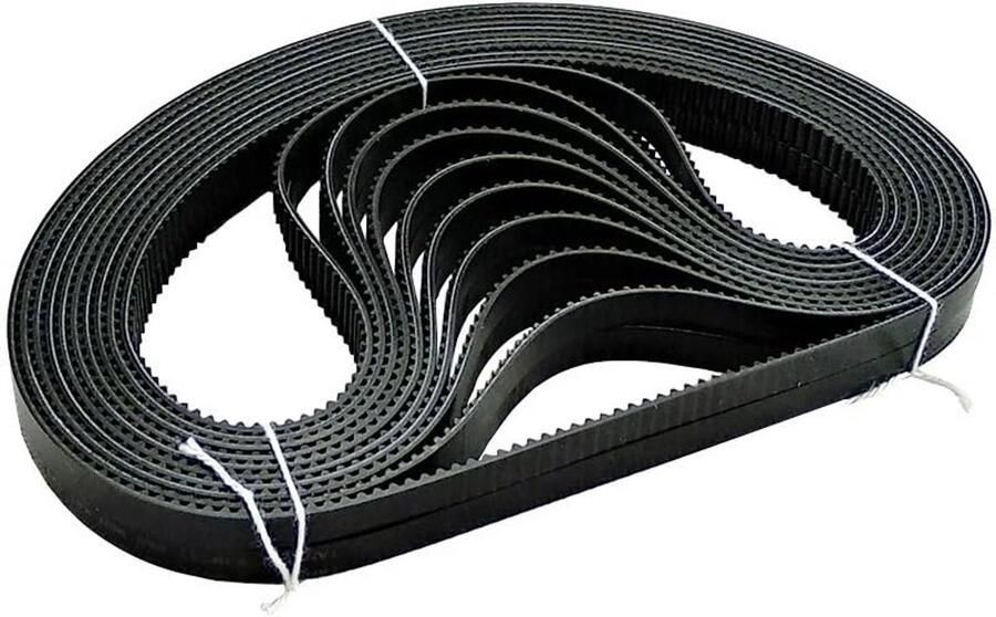 Broodmachine Riem Transportband Keuken Apparaat Reparatie Gesloten Lus Ontwerp 420-570 Mm Zwart