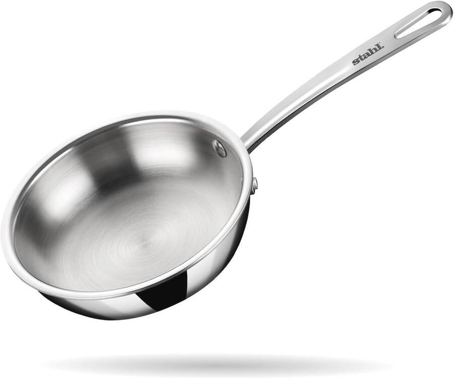 Triply RVS Artisan Koekenpan 16 cm Duurzaam en Efficiënt Keukentool