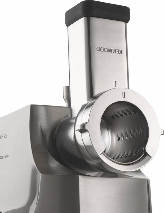 Trommelraffel Kenwood MGX 643 geschikt voor vleesmolen MG 700 zilver