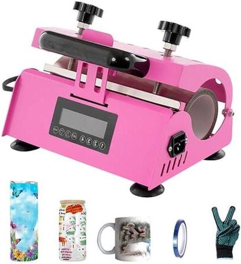 Tumbler Warmte Persmachine Sublimatie Oven Mokken Gepersonaliseerde Cadeaus Maken Geheugenfunctie Instellingen 11oz tot 30oz Mokken
