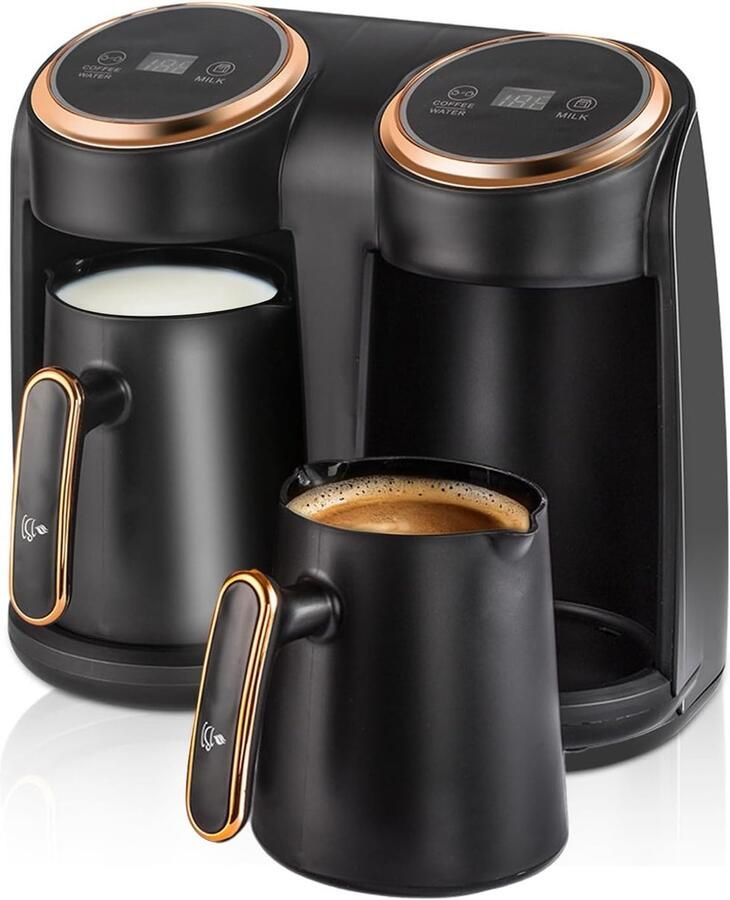 Turks Koffiezetapparaat RVS 600 ml Capaciteit Eenvoudige bediening Voor Thuis en Kantoor