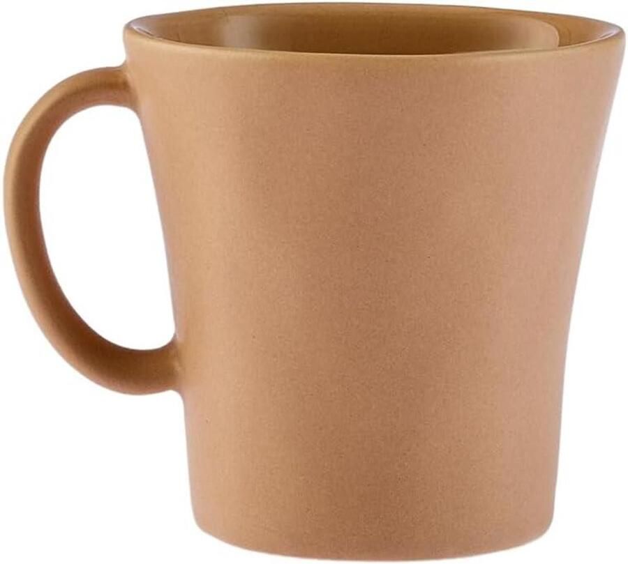 Turkse Koffiekopjes Espresso Kopjes Koffieset Koffie Serveren Steengoed Materiaal 120 ml Bruin