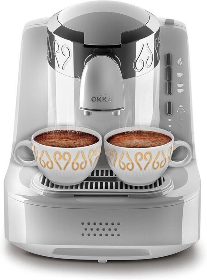 Turkse koffiemachine 710 W Capaciteit voor 2 bekers Direct to Cup Zelfreinigend