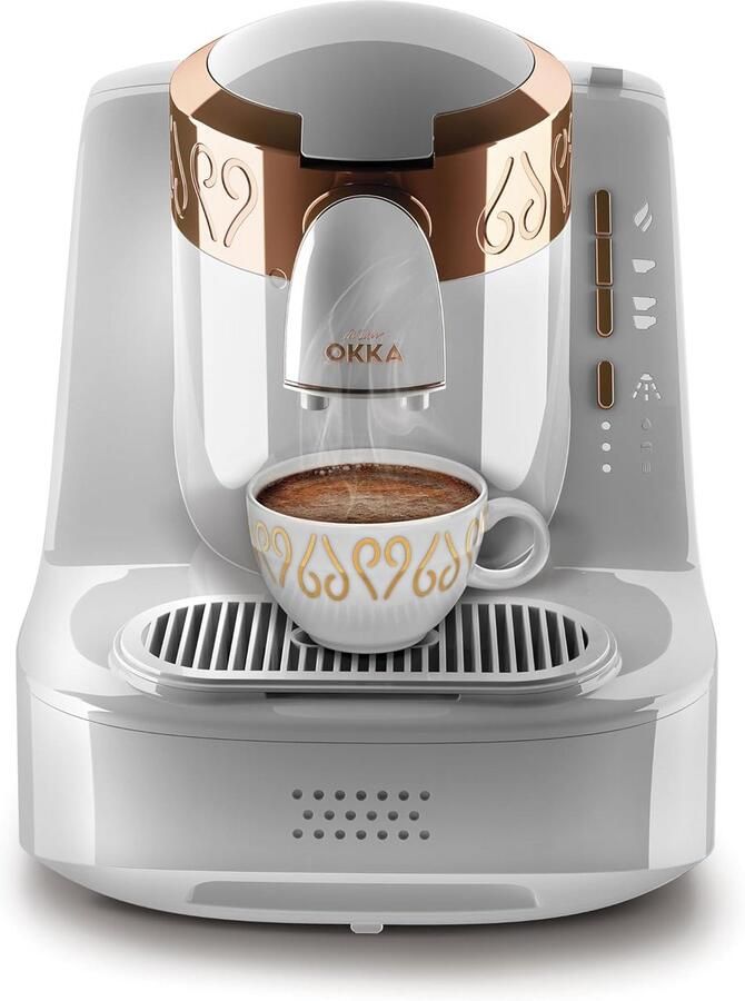 Turkse Koffiemachine met Zelfreiniging en Automatisch Kookhoogtedetectiesysteem 1 Liter
