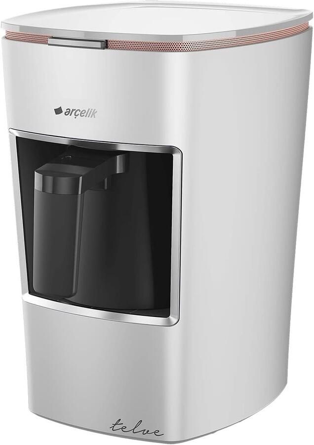 Turkse Koffiezetter Mokka Apparaat Koffie Bereiden CookSense Technologie 3 Koppen Capaciteit Zwart