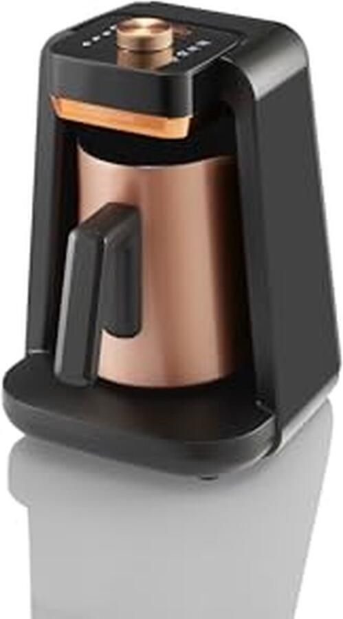 Turkse Koffie Machine Koffiezetapparaat Melkopschuimer Koffie Bereiden Met Mixer Schuimige Koffie 5 Koppen Koper