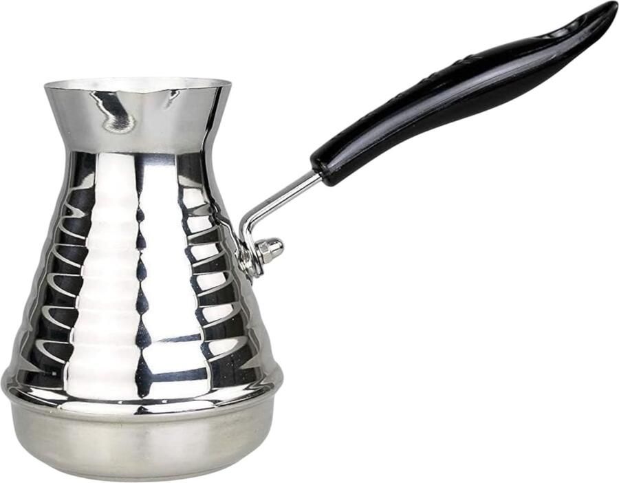 Turkse mokka-koffiezetapparaat Cezve Dzhesva espressomachine roestvrij staal 1 mm (500 ml)