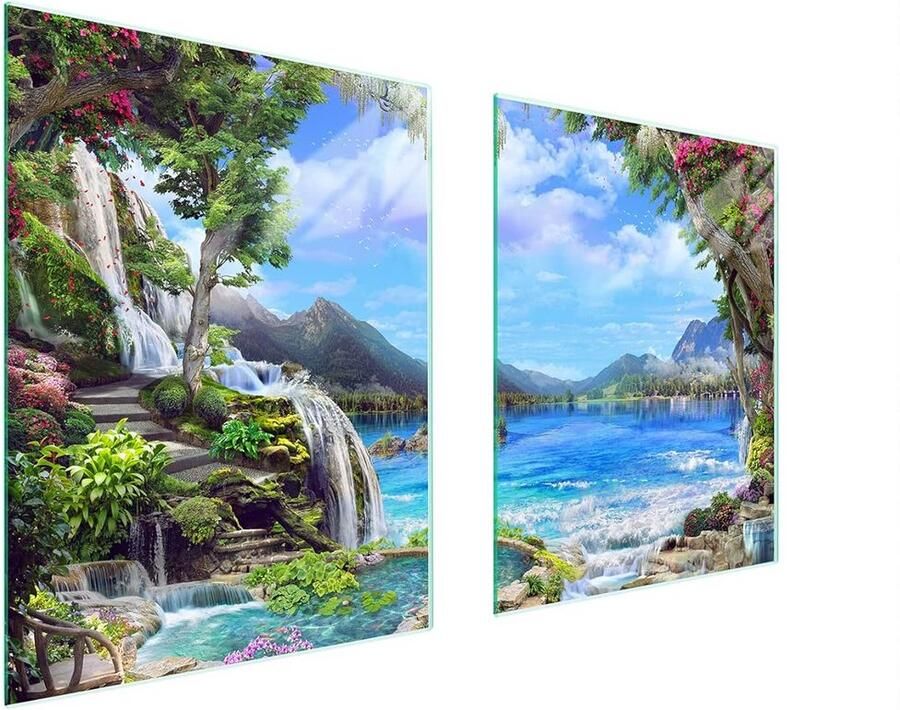 Tweeledige Glazen Afdekplaat voor Fornuis 85x52 cm Universele Spatbescherming en Snijplank