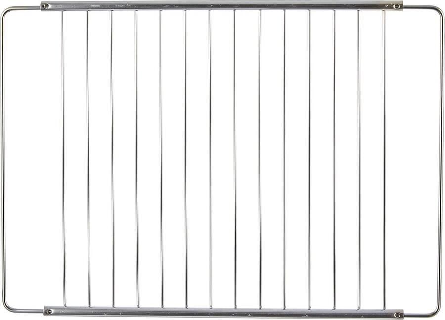 Uittrekbaar Grillrooster Ovenrek Oven Gebruik Universeel Uittrekbaar 52 x 30 cm Zilver