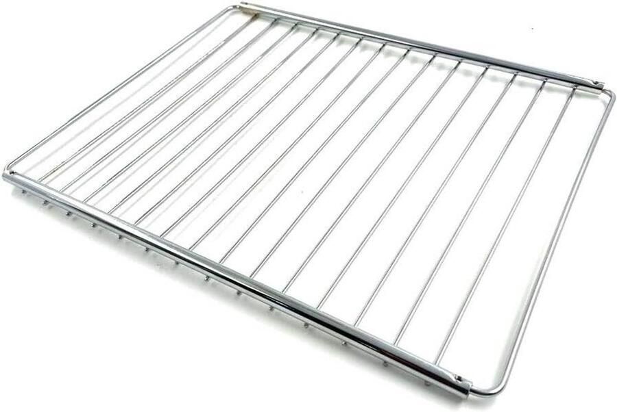Uittrekplaat Oven Ovenplank Uitschuifbaar Keuken Organisatie Universeel Verstelbaar 37x30.6 cm Zilver