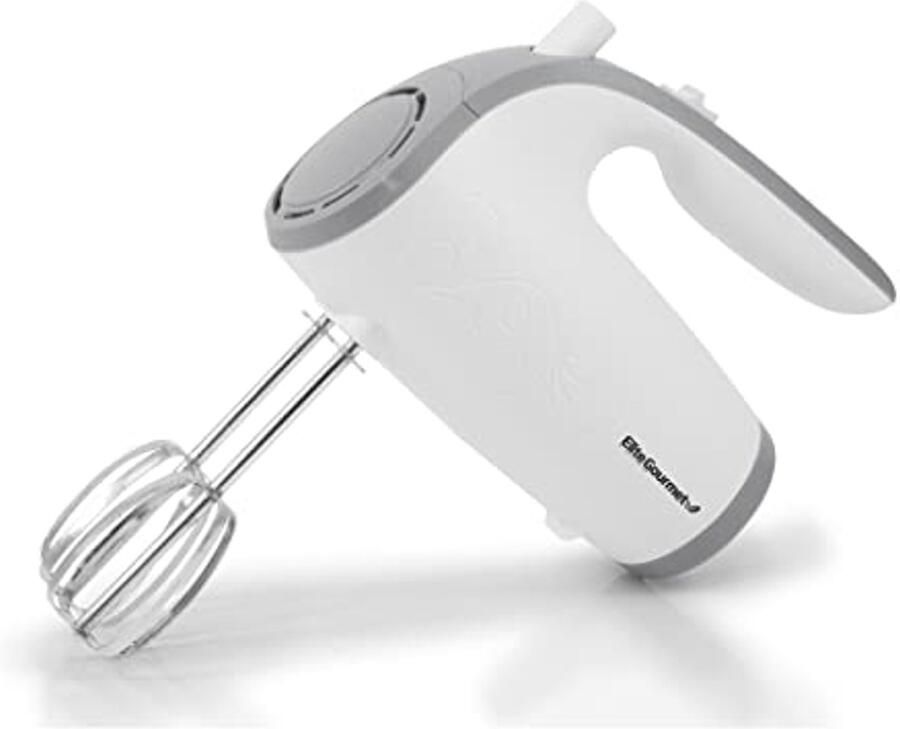 Keukenmixer Handmixer Bakken en Mixen 5 snelheden 300 Watt Wit