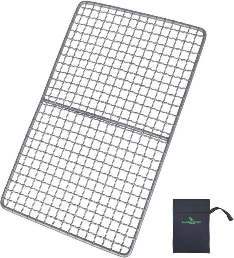 Ultralight Mini Houtskool BBQ Grill Plaat voor Outdoor Activiteiten