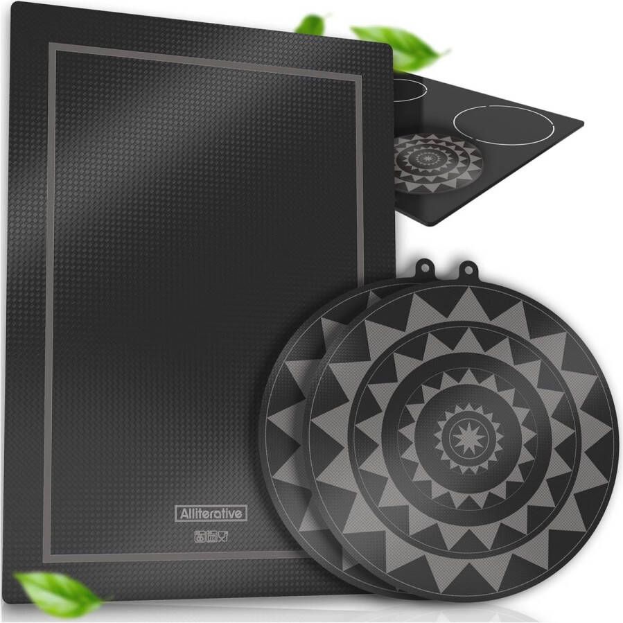 Ultrarobuuste Inductiekookplaat Beschermingsmat Hittebestendig & Krasbestendig