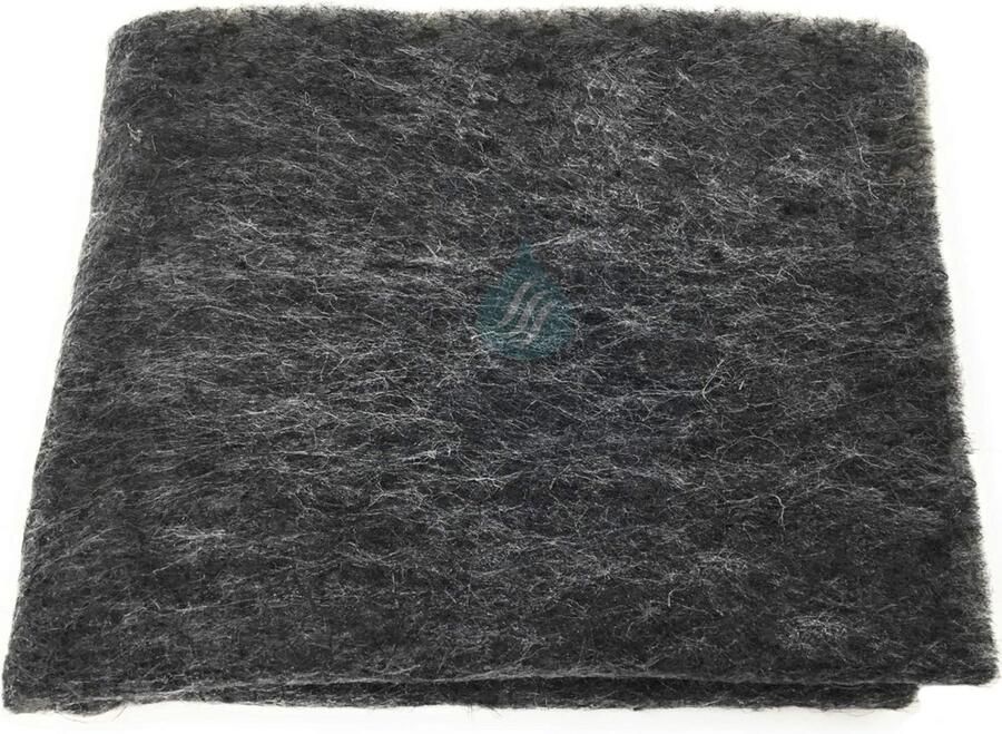 Universeel filter voor afzuigkappen van natuurlijke vezels 100% composteerbaar en aanpasbaar