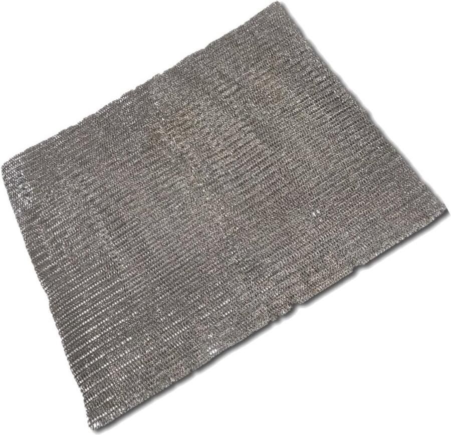 Universeel metalen filter voor afzuigkap op maat snijden 570 x 470 x 2 mm