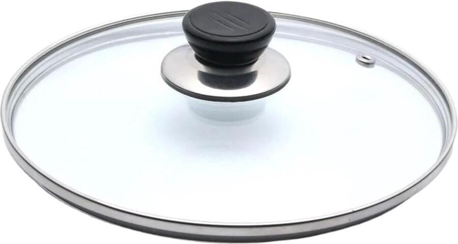 Universele Pannendeksel Deksel voor Pannen Koken in de Keuken Gehard Glas 36 cm Transparant