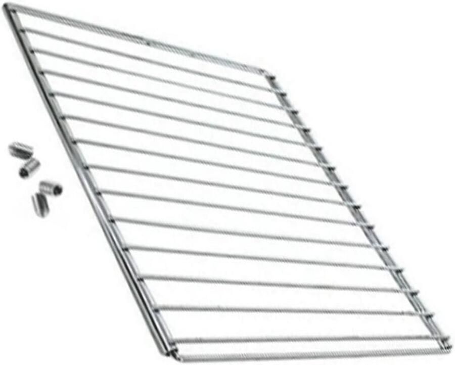 Universeel Uitschuifbaar Ovenrooster met Schroeven voor Oven en Fornuis