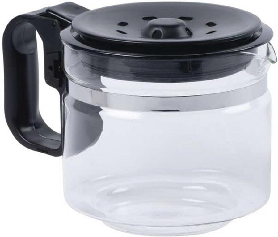 Universele Aanpasbare Kannen voor Koffiezetapparaten 1 Liter Zwart 12-15 Kopjes