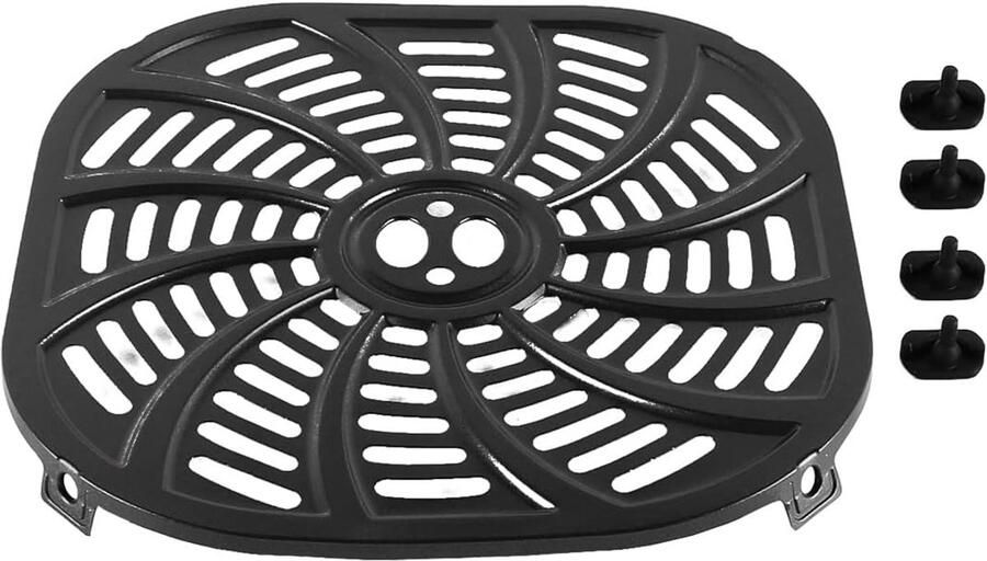 Universele Airfryer Grillpan Antiaanbak Crisper Plaat voor Knapperige Resultaten