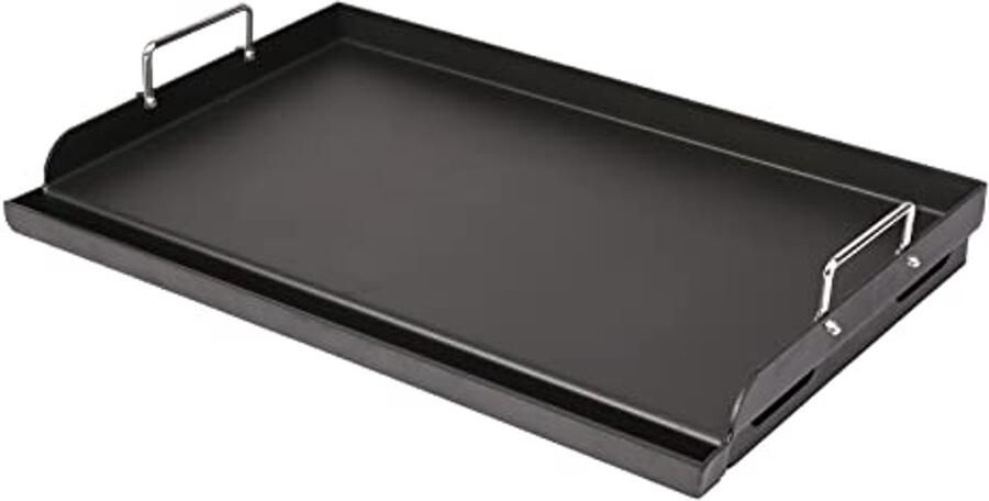Universele Bakplaat voor Gasgrills 63 x 41 cm met Afneembare Handgrepen