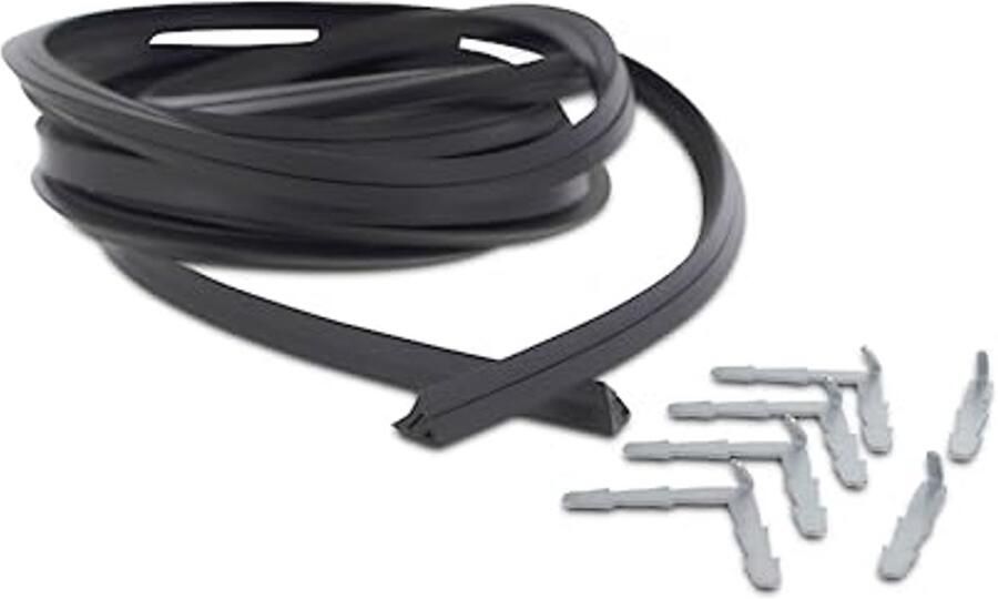 Universele deurafdichting voor oven op maat te snijden met bevestigingshaken