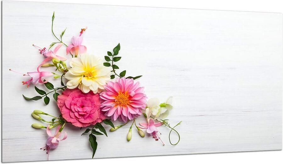 Universele Glasplaat voor Kookplaat 90x52 cm Hittebestendig & Decoratief