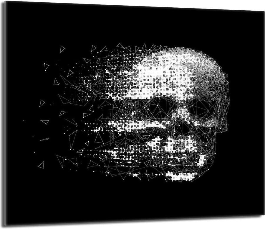 Universele Glazen Afdekplaat Kookplaat en Snijplank 60x52 cm