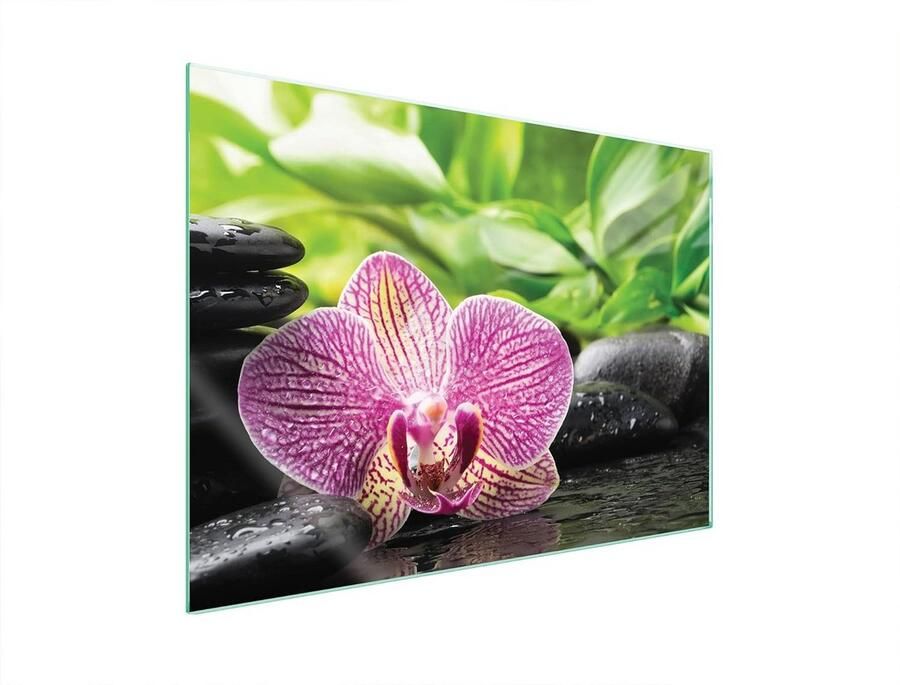 Universele Glazen Afdekplaat voor Kookplaat 70x52 cm Spatbescherming & Snijplank