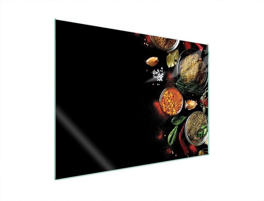 Universele Glazen Dekplaat voor Kookplaat Bescherming en Snijplank (70x52 cm)