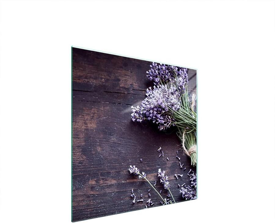 Universele Glazen Kookplaat Afdekplaat 50x52 cm Spatbescherming en Snijplank voor Keramisch & Inductie
