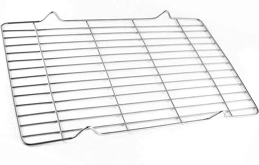 Universele Grillpan voor Oven Rechthoekig 344 x 222 mm Bakplaat Accessoire