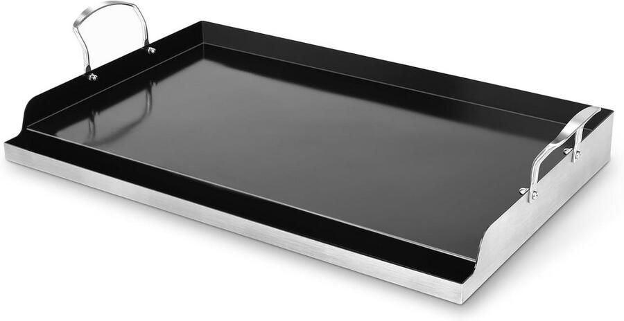 Universele Grillplaat Bakplaat Plancha Perfect Grillen Antiaanbaklaag 634 x 408 cm