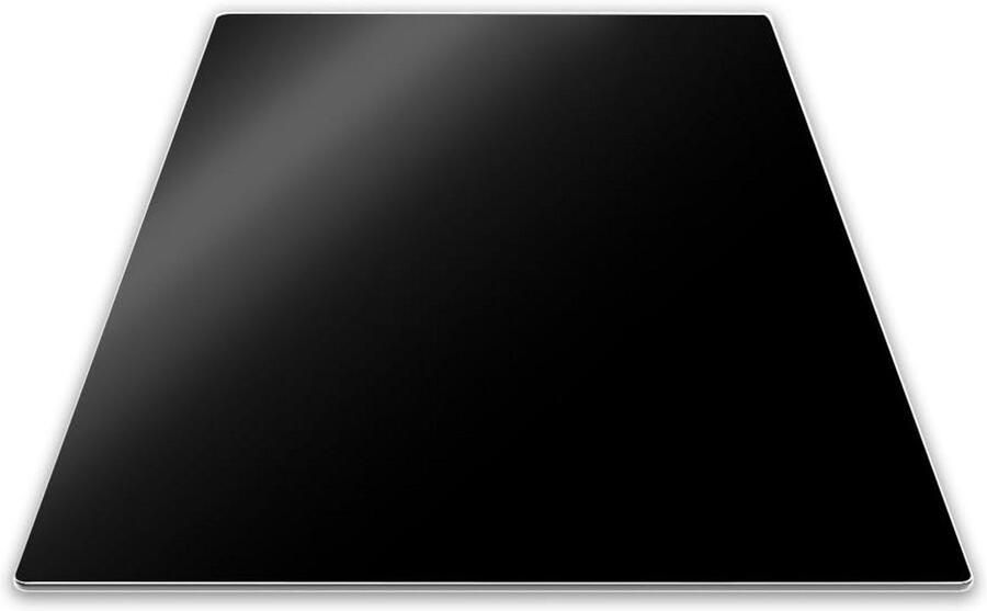 Universele Hittebestendige Glasplaat voor Kookplaat Zwart 50 x 28 cm