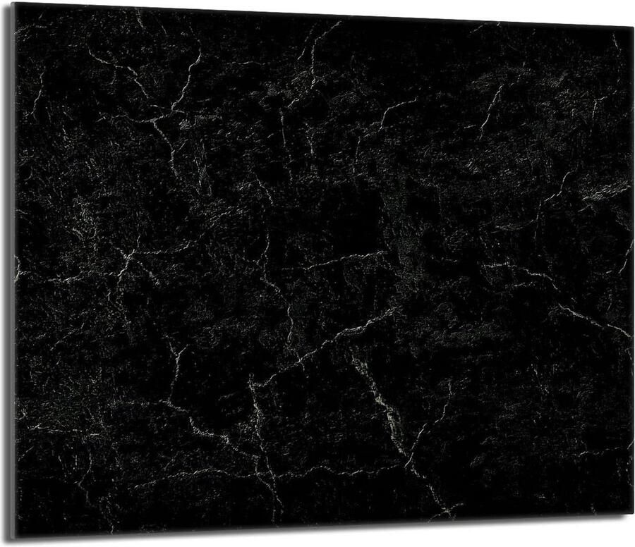 Universele Keramische Kookplaat Afdekplaat 60x52 cm Snijplank & Spatwand Marmer Look