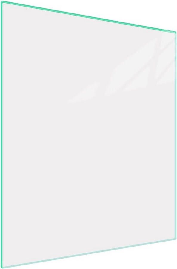 Universele Kookplaat Afdekplaat 45 x 52 cm Keramische Bescherming en Decoratieve Snijplank voor Inductie en Glas Kookplaten