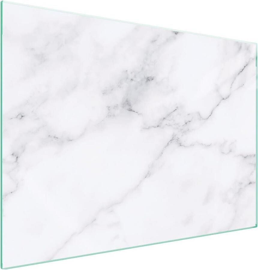 Universele Kookplaat Afdekplaat 70x52 cm Glas Hittebestendig Snijplank en Spatscherm