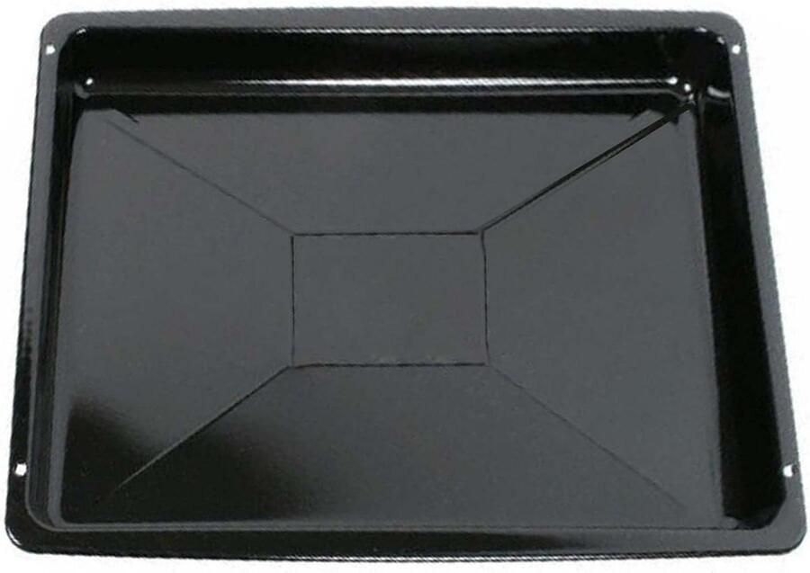 Universele Lekpan Bakplaat Oven Onderdelen Oven Premium Kwaliteit 462mm x 372mm Zilver