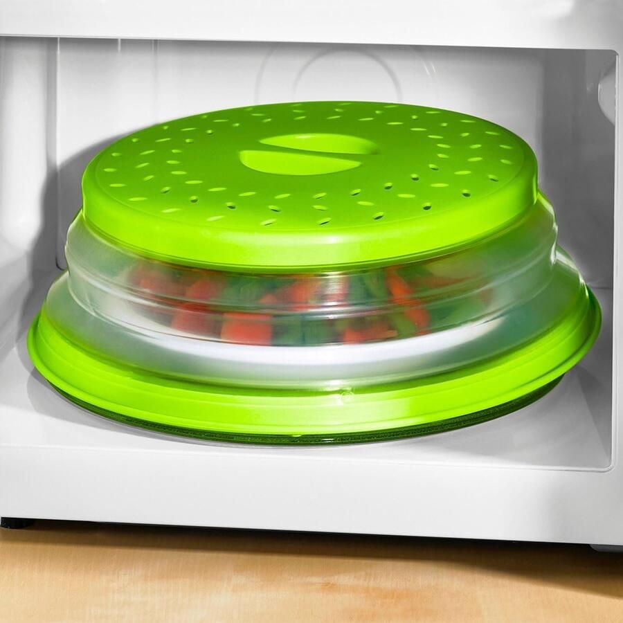 Universele Opvouwbare Magnetron Afdekhoes voor Spatvrij Koken