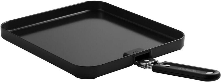 Universele Platte Grillplaat voor Camping en Barbecue Duurzaam Aluminium