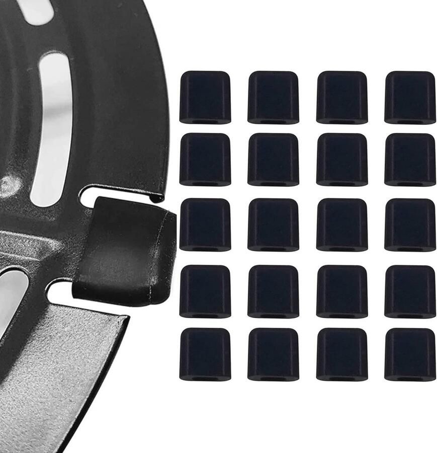 Universele Siliconen Bumpers voor Airfryer Set van 20 Stuks